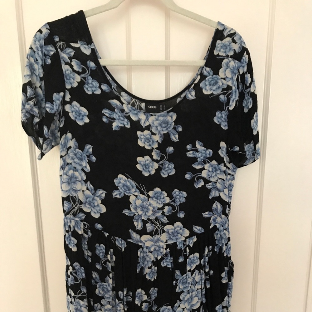 ASOS floral babydoll dress